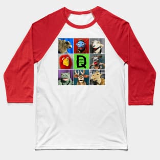 Quesal Puppet Troupe Baseball T-Shirt